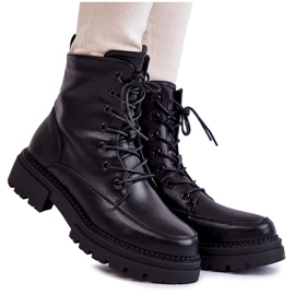 Stivali caldi in pelle La.Fi 250009B-QN Nero