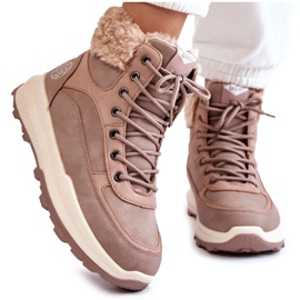 Stivali caldi Trappers Lee Cooper LCJ-22-44-1363 Rosa