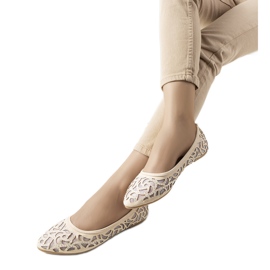 Ballerine traforate beige Coalfell