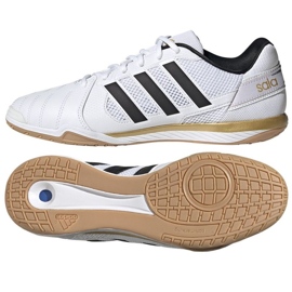 Scarpe da calcio Adidas Top Sala M HR0147 bianca bianca