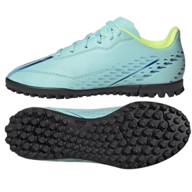 Scarpe da calcio Adidas X Speedportal.4 Tf Jr GW8510 blu blu