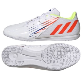 Scarpe da calcio Adidas Predator Edge.4 In M GV8512 bianca bianca