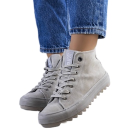 Sneakers isolate grigie Big Star GG274070 grigio