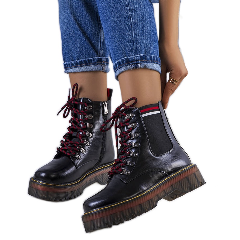 Stivali Foria da donna neri nero