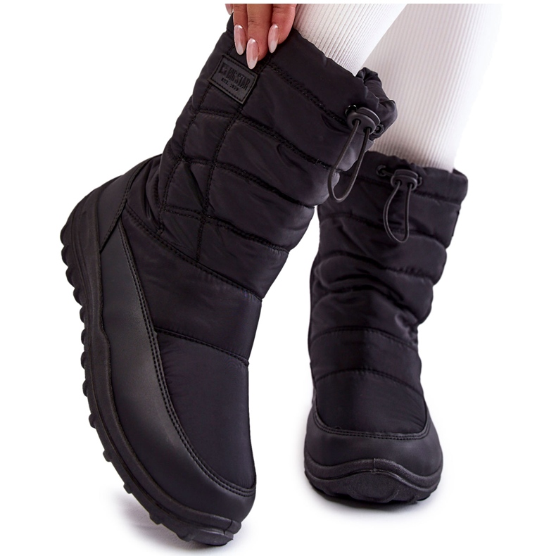 Stivali da neve alti da donna Big Star KK274599 neri nero
