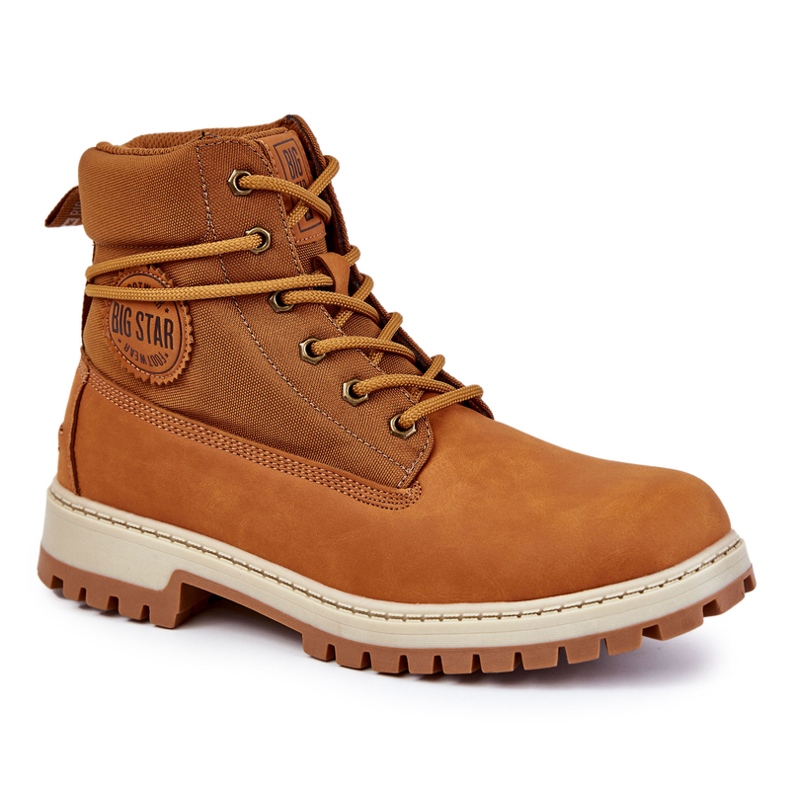 Trappers da uomo Memory Foam Big Star KK174203 Camel marrone