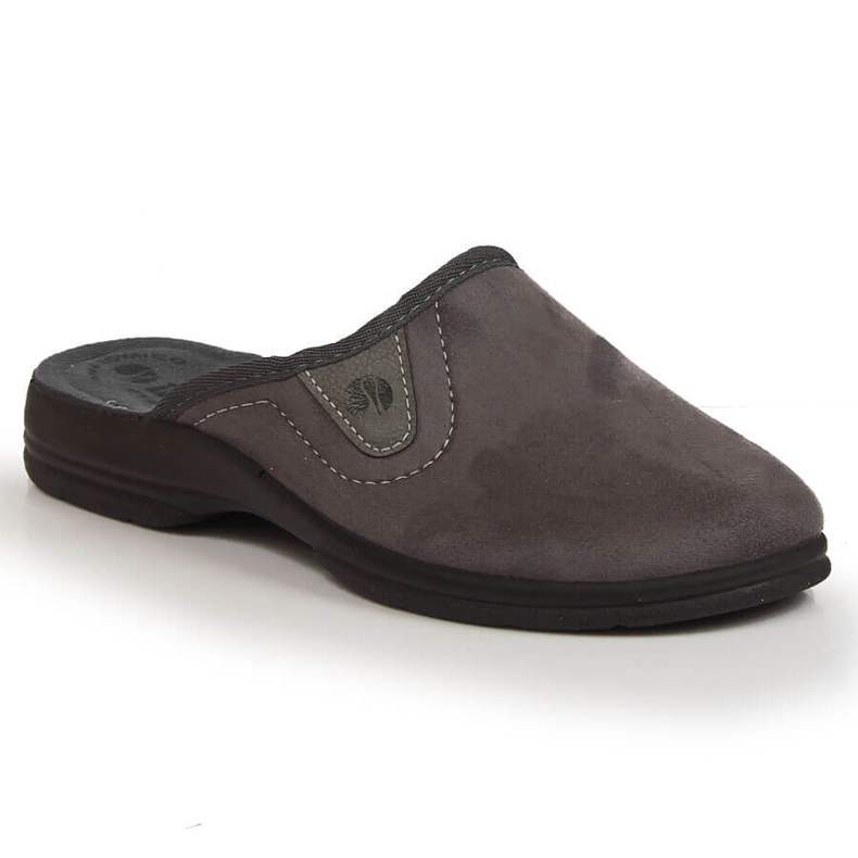 Comode pantofole da casa da uomo Inblu grigie grigio