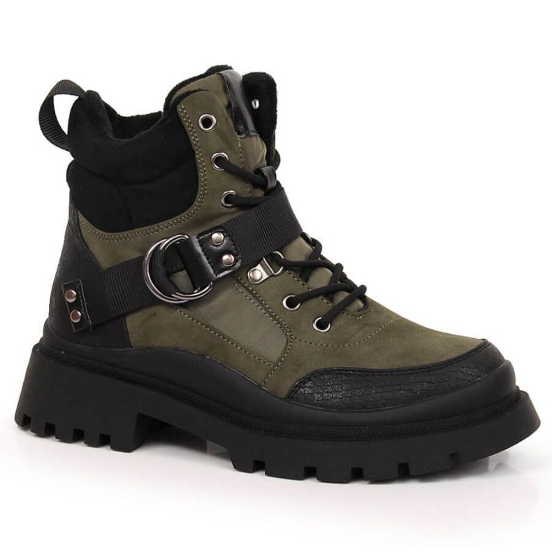 Scarponi da trekking isolati NEWS W EVE376A verde