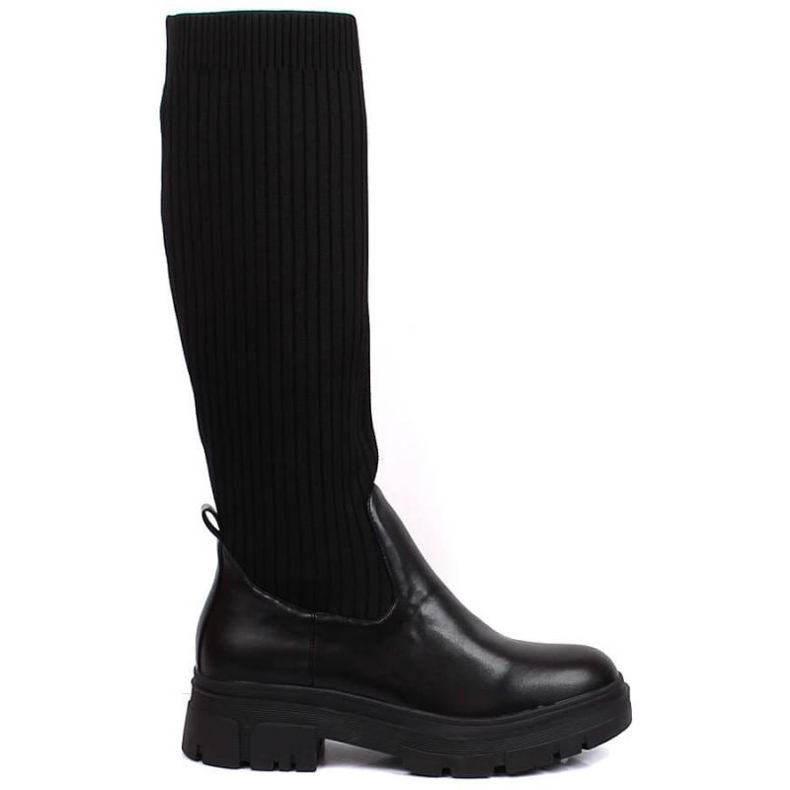 Stivali isolati con calza Filippo W PAW391 nero
