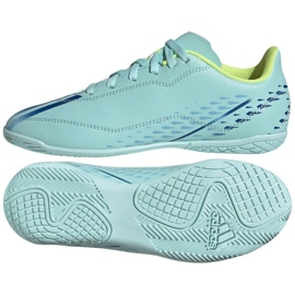 Scarpe da calcio Adidas X Speedportal.4 In Jr GW8504 blu blu