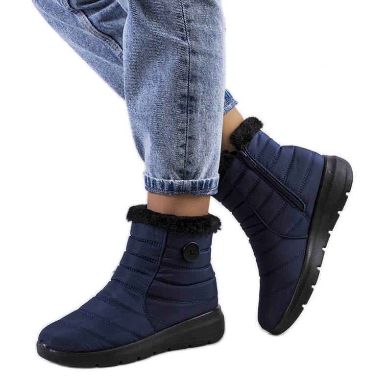 PA1 Doposci trapuntati blu navy Reign