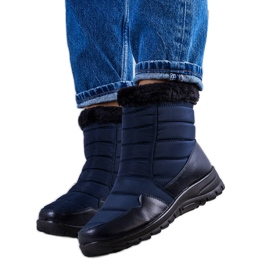 PA1 Stivali trapuntati blu navy di Beau
