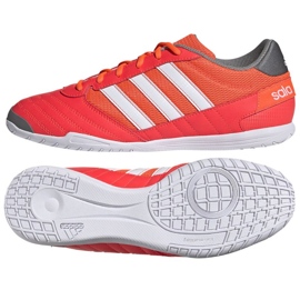 Scarpe da calcio Adidas Super Sala In M GV7593 rosso arance e rossi