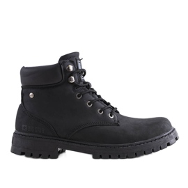 Scarponcini da trekking da uomo Big Star KK174209 neri nero