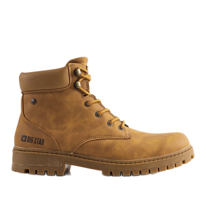 Scarponcini da trekking da uomo marroni Big Star KK174207 marrone