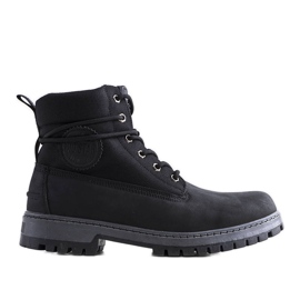 Scarponcini da trekking da uomo neri Big Star KK174206-906 nero