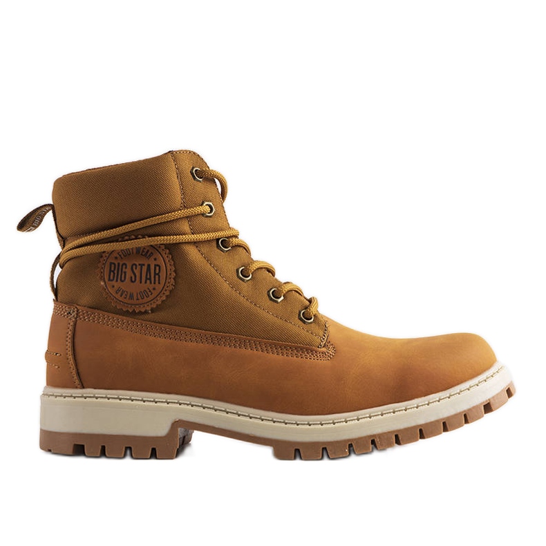 Scarponcini da trekking da uomo Camel Big Star KK174203 marrone