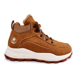 Stivali caldi per bambini Camel Otto marrone