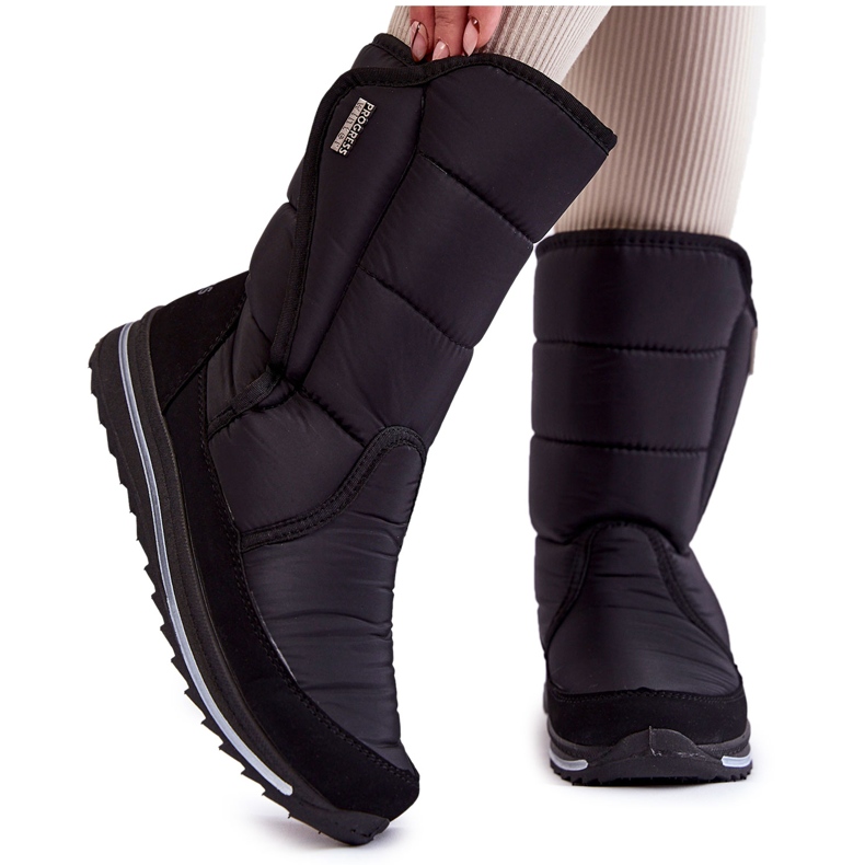 Doposci da Donna Con Velcro Progress PROGJ-22-128 Nero