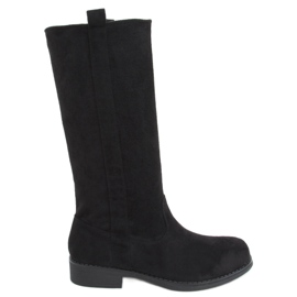 BM Stivali con tomaia dritta Unnu Black nero