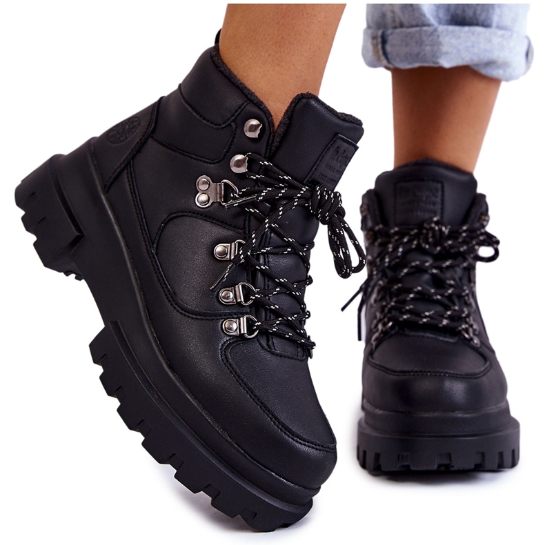 Scarpe da trekking da donna Lee Cooper LCJ-22-31-1435 Nero