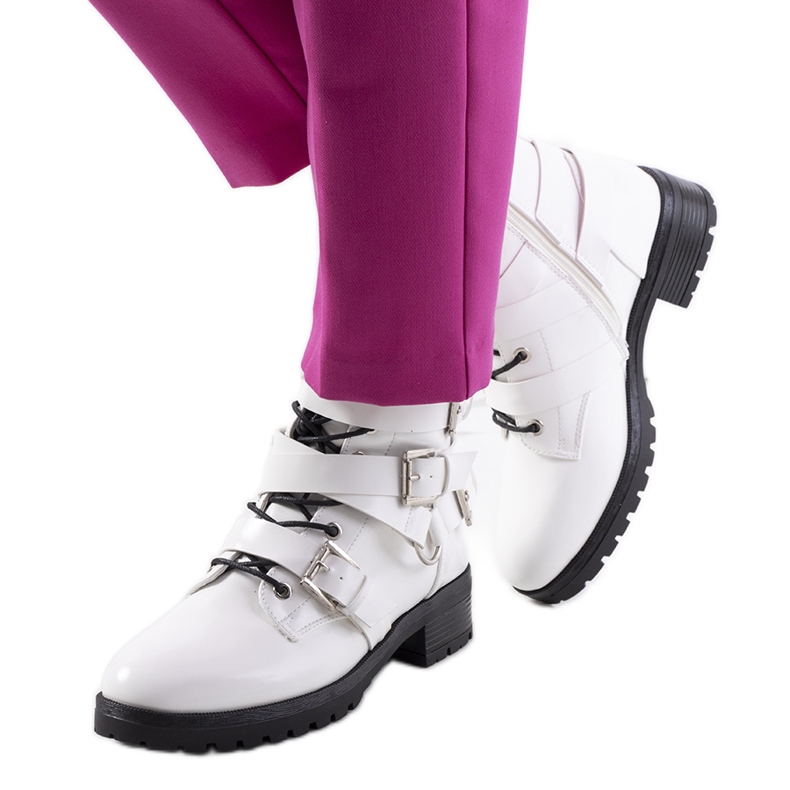 Stivali bianchi Dons bianca