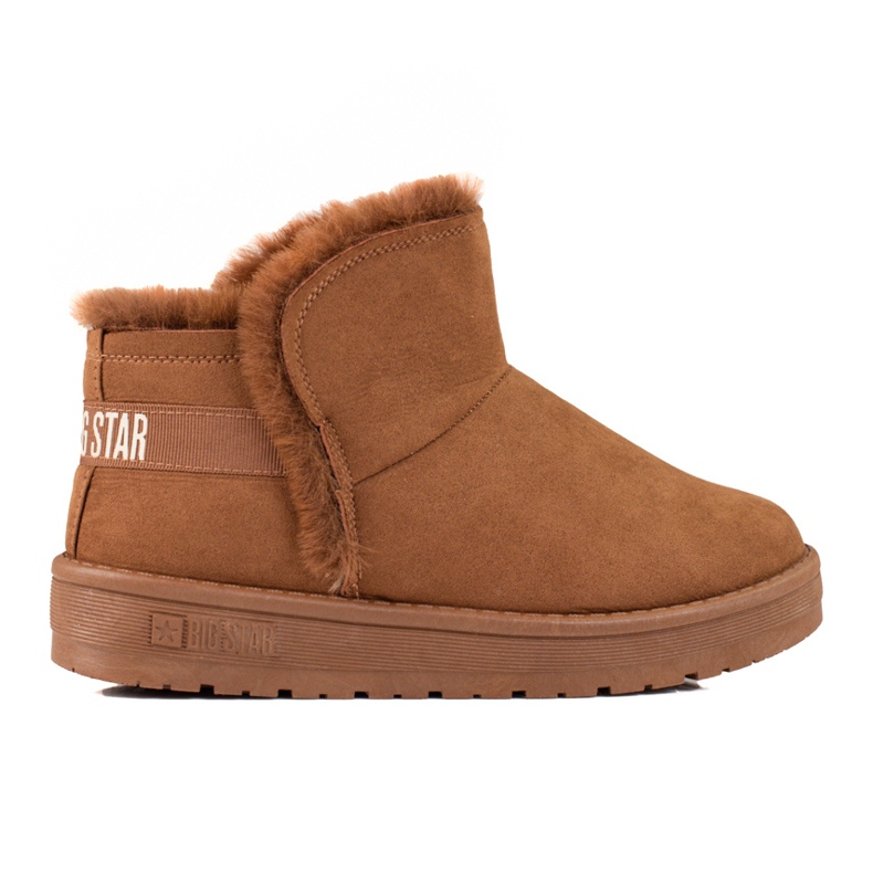 Doposci da donna corti marroni Big Star KK274620 marrone