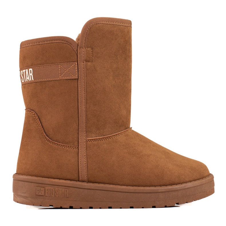 Stivali da neve alti da donna marroni Big Star KK274616 marrone