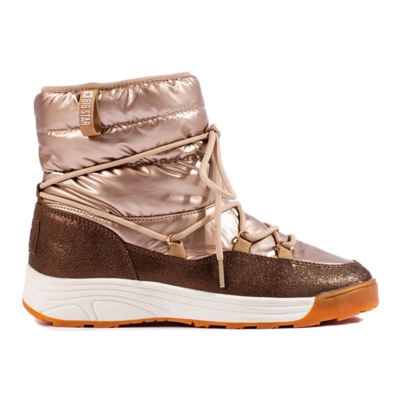 Doposci dorati corti Big Star KK274276 marrone