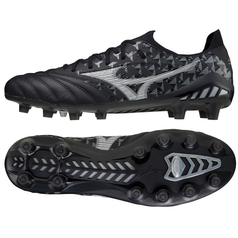 Scarpe da calcio Mizuno Morelia Neo Iii Elite Md M P1GA229103 nero nero