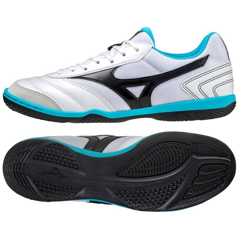 Scarpe da calcio Mizuno Mrl Sala Club In Q1GA220309 bianca bianca