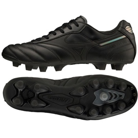 Scarpe da calcio Mizuno Morelia Ii Elite Md M P1GA221260 nero nero