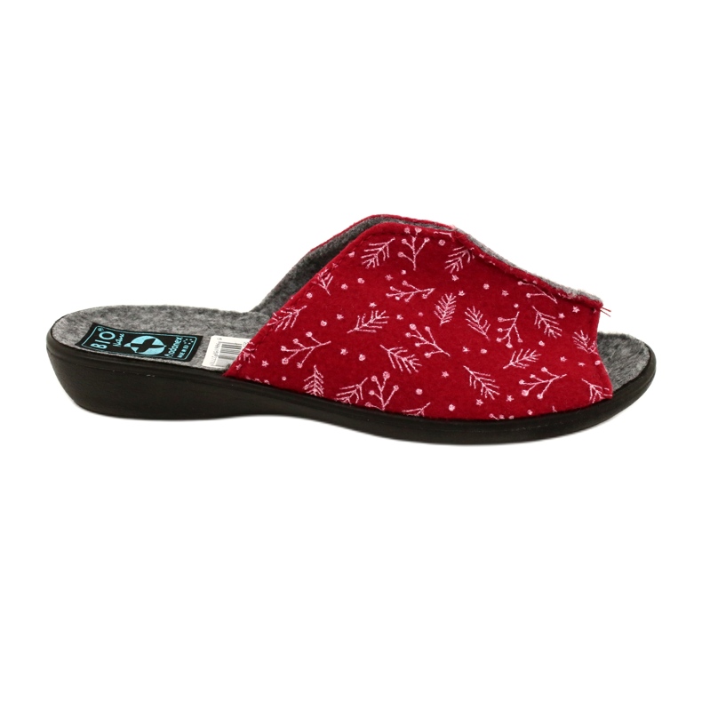Slifori da donna DEK41 Bio Nature Adanex 2778 rosso