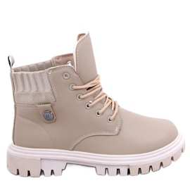BM Stivali trapper da donna Atomic Beige