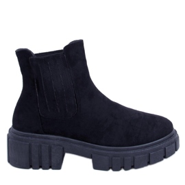 BM Stivali Jodhpur da donna Leigh Black nero