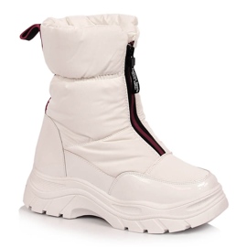 Doposci da donna sul bianco caldo platform Filippo