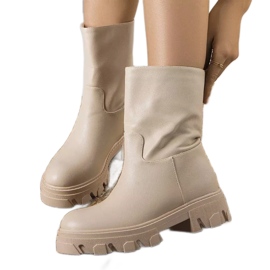PA1 Stivali isolanti beige Nasidi