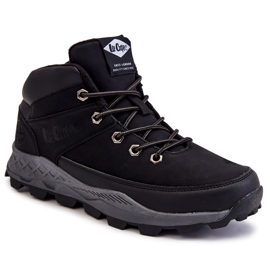 Stivali caldi da uomo neri Lee Cooper LCJ-22-01-1391 nero
