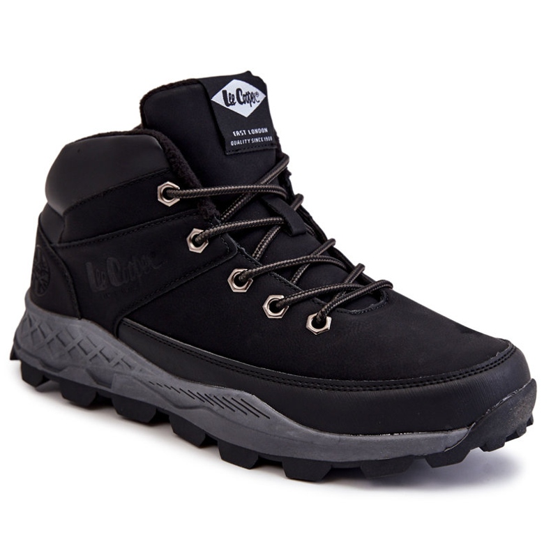 Stivali caldi da uomo neri Lee Cooper LCJ-22-01-1391 nero