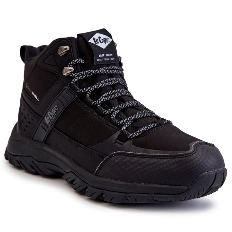 Scarpe da trekking calde da uomo Lee Cooper LCJ-22-01-1412 nere nero