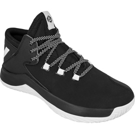 Scarpe da basket adidas Derrick Rose Menace 2 M B42634 nero nero