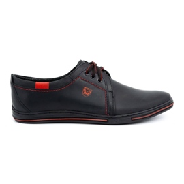 Polbut Scarpe in pelle da uomo 343 nere nero