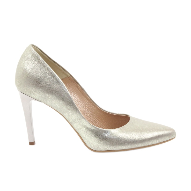 ESPINTO METALLIC PUMPI SULLA ZETURA 456/72 d'oro