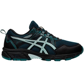 Asics Gel Venture 8 Waterproof W 1012A707 004 scarpe da corsa nero verde
