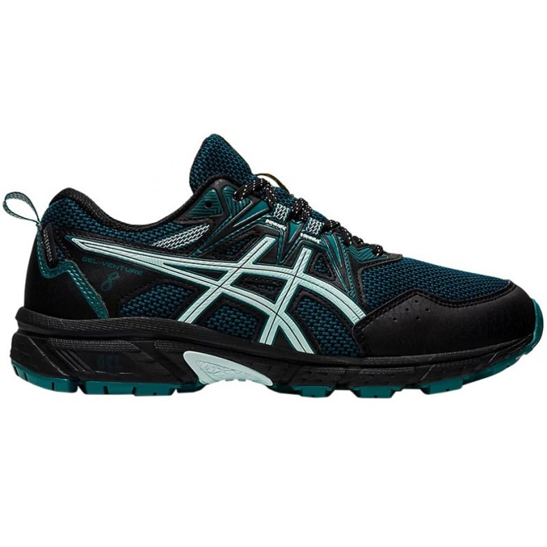 Asics Gel Venture 8 Waterproof W 1012A707 004 scarpe da corsa nero verde
