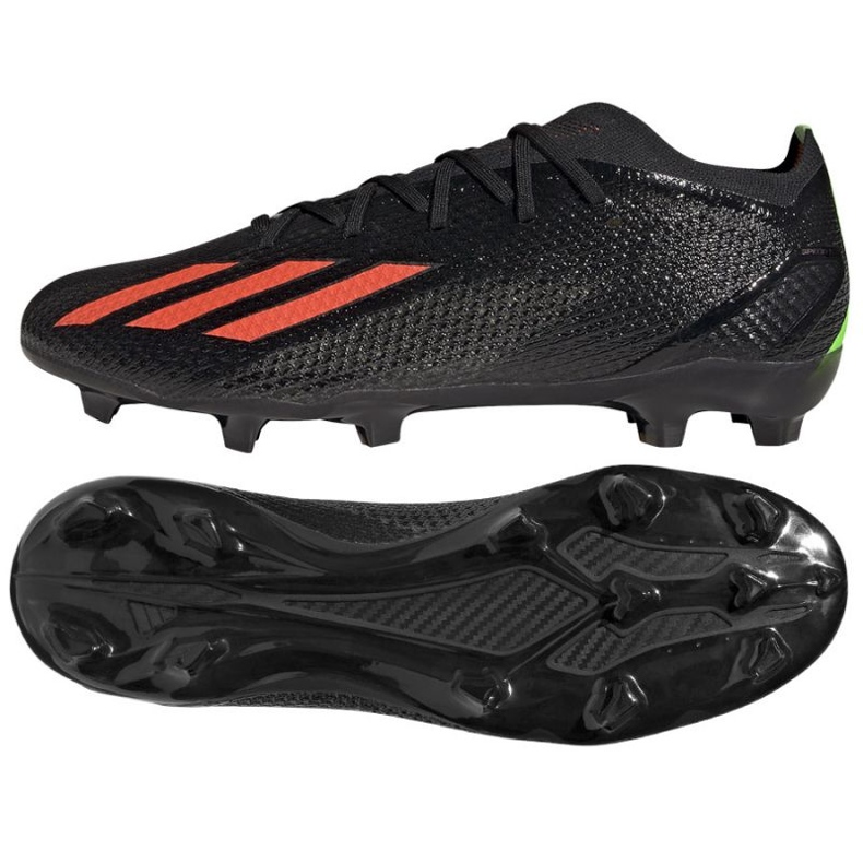 Scarpe da calcio Adidas X Speedportal.2 Fg M GW8449 nero nero