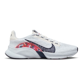 Scarpa Nike SuperRep Go 3 Flyknit Next Nature W DH3393-103 bianca