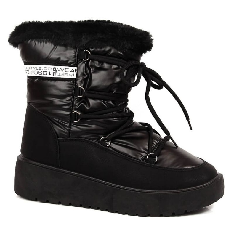 Caldi doposci con lacci Filippo W PAW400A nero