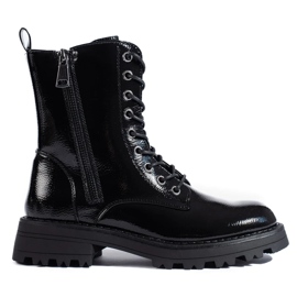 J. Star Shelovet operaie da donna con cerniera decorativa nero