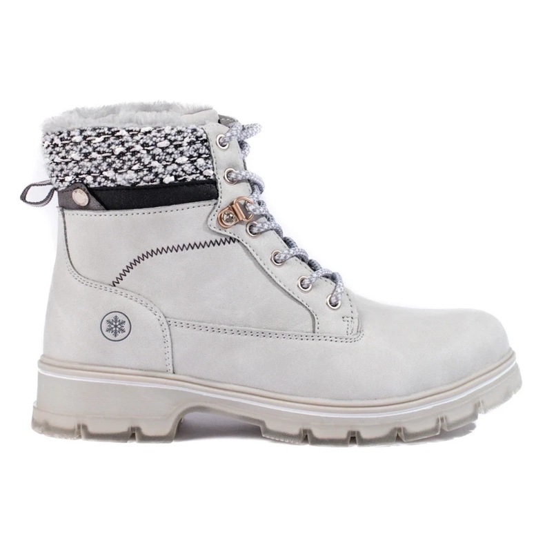 Trapper da donna grigie con pelliccia shelovet grigio
